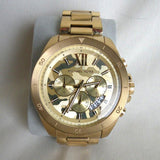 Buy Shop Michael Kors Brecken Chronograph Gold Dial Gold Steel Strap Watch For Men - MK8934 USA Online