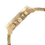 Buy Shop Michael Kors Brecken Chronograph Gold Dial Gold Steel Strap Watch For Men - MK8934 USA Online