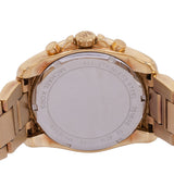 Buy Shop Michael Kors Brecken Chronograph Gold Dial Gold Steel Strap Watch For Women - MK6366 USA Online