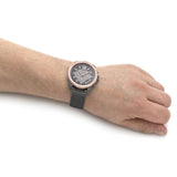Buy Shop Michael Kors Brecken Chronograph Grey Dial Silver Mesh Strap Watch For Men - MK8868 USA Online