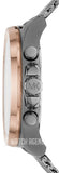 Buy Shop Michael Kors Brecken Chronograph Grey Dial Silver Mesh Strap Watch For Men - MK8868 USA Online
