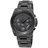 Buy Shop Michael Kors Brecken Chronograph Black Dial Black Steel Strap Watch For Men - MK8482 USA Online