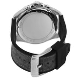 Buy Shop Michael Kors Brecken Chronograph Silver Dial Grey Leather Strap Watch For Men - MK8922 USA Online