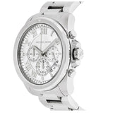 Buy Shop Michael Kors Brecken Chronograph Silver Dial Silver Steel Strap Watch For Women - MK8562 USA Online