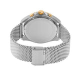 Buy Shop Michael Kors Brecken Quartz Black Dial Silver Mesh Strap Watch For Men - MK8961 USA Online