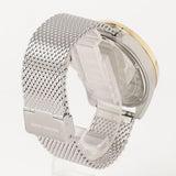 Buy Shop Michael Kors Brecken Quartz Black Dial Silver Mesh Strap Watch For Men - MK8961 USA Online