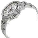 Buy Shop Michael Kors Brecken Chronograph Silver Dial Silver Steel Strap Watch For Women - MK8562 USA Online