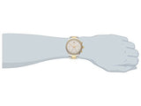Buy Shop Michael Kors Brinkley Chronograph Silver Dial Two Tone Steel Strap Watch for Women - MK6188 USA Online