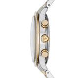 Buy Shop Michael Kors Brinkley Chronograph Silver Dial Two Tone Steel Strap Watch for Women - MK6188 USA Online