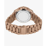 Buy Shop Michael Kors Brinkley Rose Gold Dial Rose Gold Steel Strap Watch for Women - MK6204 USA Online