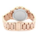 Buy Shop Michael Kors Brinkley Rose Gold Dial Rose Gold Steel Strap Watch for Women - MK6204 USA Online