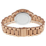 Buy Shop Michael Kors Brinkley Rose Gold Dial Rose Gold Steel Strap Watch for Women - MK6204 USA Online