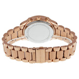 Buy Shop Michael Kors Brinkley Rose Gold Dial Rose Gold Steel Strap Watch for Women - MK6204 USA Online