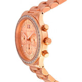 Buy Shop Michael Kors Brinkley Rose Gold Dial Rose Gold Steel Strap Watch for Women - MK6204 USA Online