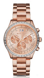 Buy Shop Michael Kors Brinkley Rose Gold Dial Rose Gold Steel Strap Watch for Women - MK6204 USA Online