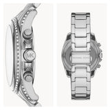 Buy Shop Michael Kors Brinkley Silver Dial with Diamonds Silver Steel Strap Watch for Women - MK5083 USA Online