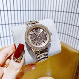 Buy Shop Michael Kors Bryn Chronograph Rose Gold Dial Rose Gold Steel Strap Watch For Women - MK7200 USA Online