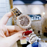 Buy Shop Michael Kors Bryn Chronograph Rose Gold Dial Rose Gold Steel Strap Watch For Women - MK7200 USA Online