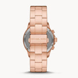 Buy Shop Michael Kors Bryn Chronograph Rose Gold Dial Rose Gold Steel Strap Watch For Women - MK7200 USA Online