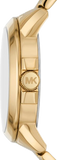 Buy Shop Michael Kors Bryn Quartz Gold Dial Gold Steel Strap Watch For Women - MK7317 USA Online