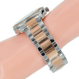 Michael Kors Bryn Quartz Blue Dial Two Tone Steel Strap Watch For Women - MK6136