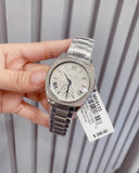 Buy Shop Michael Kors Bryn Quartz Silver Dial Silver Steel Strap Watch For Women - MK6133 USA Online