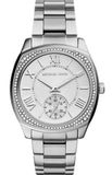 Buy Shop Michael Kors Bryn Quartz Silver Dial Silver Steel Strap Watch For Women - MK6133 USA Online