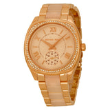 Buy Shop Michael Kors Bryn Rose Gold Dial Two Tone Steel Strap Watch for Women - MK6135 USA Online
