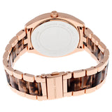 Buy Shop Michael Kors Bryn Rose Gold Dial Two Tone Steel Strap Watch For Women - MK6276 USA Online