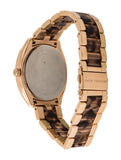 Buy Shop Michael Kors Bryn Rose Gold Dial Two Tone Steel Strap Watch For Women - MK6276 USA Online