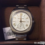 Buy Shop Michael Kors Bryn Silver Dial Silver Steel Strap Watch For Women - MK6277 USA Online