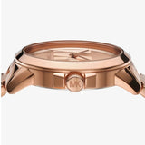 Buy Shop Michael Kors Brynn Analog Rose Gold Dial Rose Gold Steel Strap Watch For Women - MK7318 USA Online
