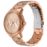 Buy Shop Michael Kors Brynn Analog Rose Gold Dial Rose Gold Steel Strap Watch For Women - MK7318 USA Online