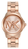 Buy Shop Michael Kors Brynn Analog Rose Gold Dial Rose Gold Steel Strap Watch For Women - MK7318 USA Online