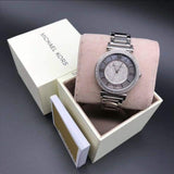 Buy Shop Michael Kors Caitlin Crystal Dial Silver Steel Strap Watch for Women - MK3331 USA Online