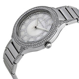 Buy Shop Michael Kors Caitlin Crystal Dial Silver Steel Strap Watch for Women - MK3331 USA Online