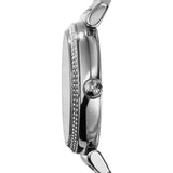 Buy Shop Michael Kors Caitlin Crystal Dial Silver Steel Strap Watch for Women - MK3331 USA Online