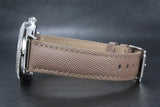 Buy Shop Michael Kors Caitlin Quartz Silver Dial Gray Leather Strap Watch For Women - MK2377 USA Online