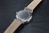 Buy Shop Michael Kors Caitlin Quartz Silver Dial Gray Leather Strap Watch For Women - MK2377 USA Online