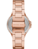 Buy Shop Michael Kors Camille Analog Pink Dial Rose Gold Steel Strap Watch for Women - MK7340 USA Online