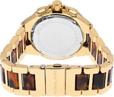 Buy Shop Michael Kors Camille Chronograph Brown Dial Two Tone Steel Strap Watch For Women - MK7269 USA Online
