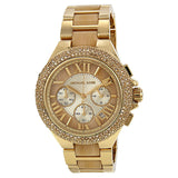 Buy Shop Michael Kors Camille Gold Dial Gold Steel Strap Watch for Women - MK5902 USA Online