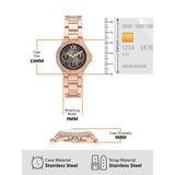 Buy Shop Michael Kors Camille Chronograph Grey Dial Rose Gold Steel Strap Watch For Women - MK6983 USA Online
