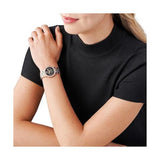 Buy Shop Michael Kors Camille Chronograph Grey Dial Rose Gold Steel Strap Watch For Women - MK6983 USA Online