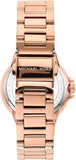 Buy Shop Michael Kors Camille Chronograph Grey Dial Rose Gold Steel Strap Watch For Women - MK6983 USA Online