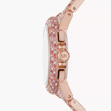 Buy Shop Michael Kors Camille Chronograph Mother of Pearl Dial Rose Gold Steel Strap Watch for Women - MK7272 USA Online
