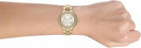 Buy Shop Michael Kors Camille Chronograph White Dial Gold Steel Strap Watch For Women - MK6994 USA Online