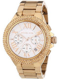 Buy Shop Michael Kors Camille Chronograph White Dial Rose Gold Steel Strap Watch for Women - MK5636 USA Online