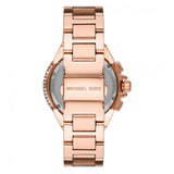 Buy Shop Michael Kors Camille Chronograph White Dial Rose Gold Steel Strap Watch For Women - MK6995 USA Online