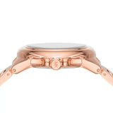 Buy Shop Michael Kors Camille Chronograph White Dial Rose Gold Steel Strap Watch For Women - MK7271 USA Online